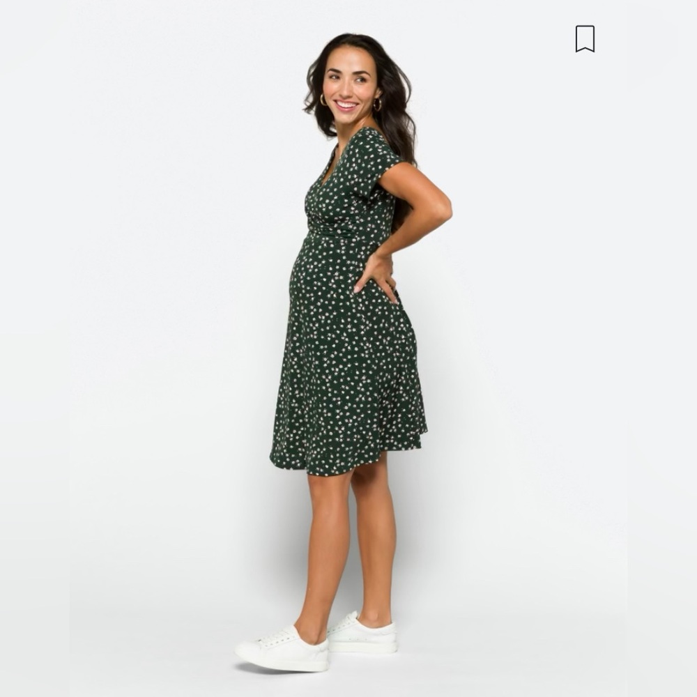 Kaileigh Amandine Maternity Knit Dress